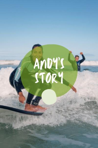 Andy`s Story - Sceale Bay Surf School